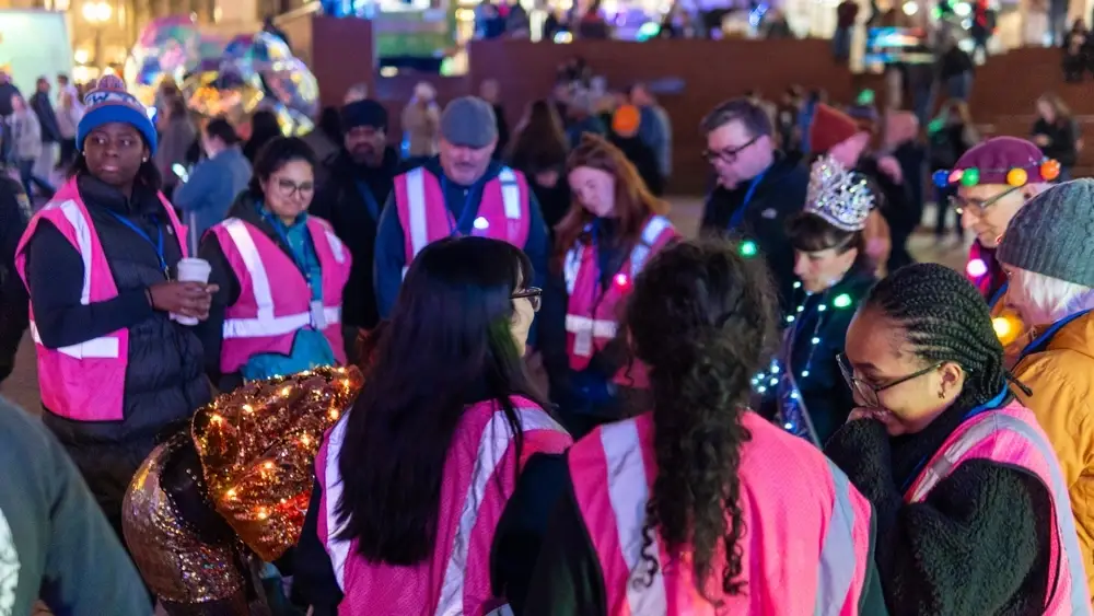 Volunteer opportunities at the Portland Winter Light Festival this Feb!