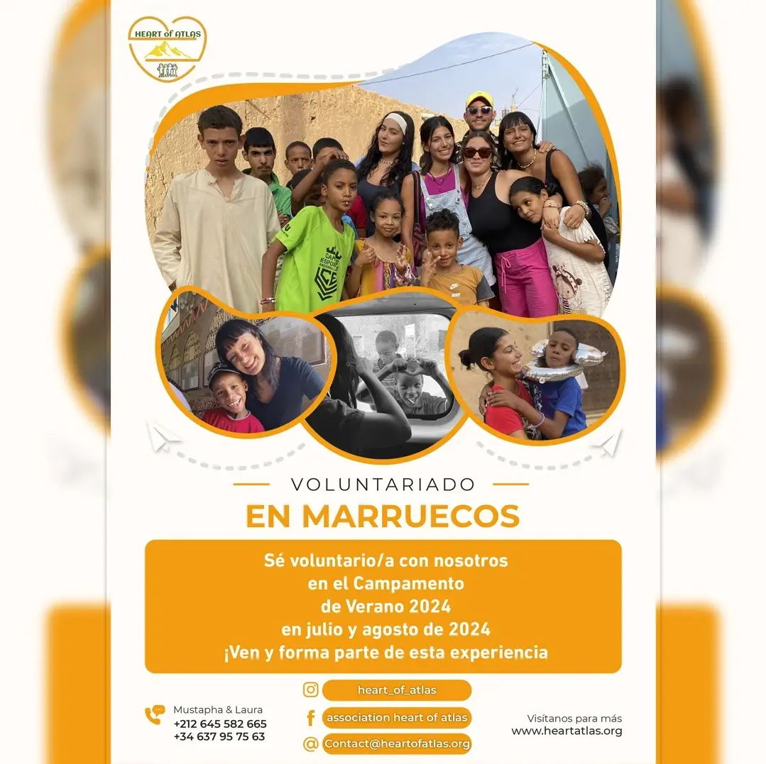 Programa de Verano de Voluntariado en Marruecos: ¡Colaboremos!