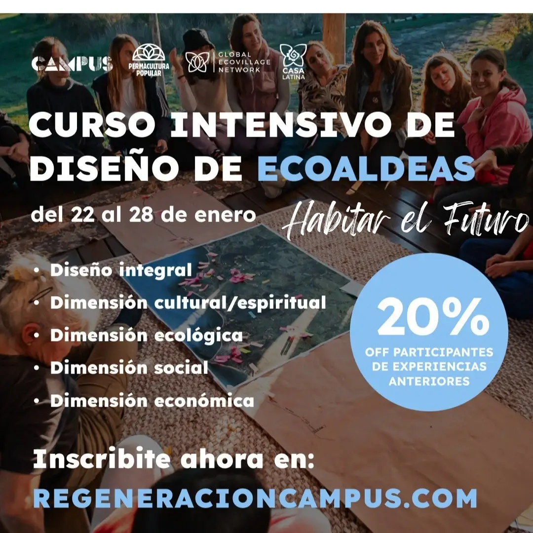 Curso intensivo de diseño de ecoaldeas