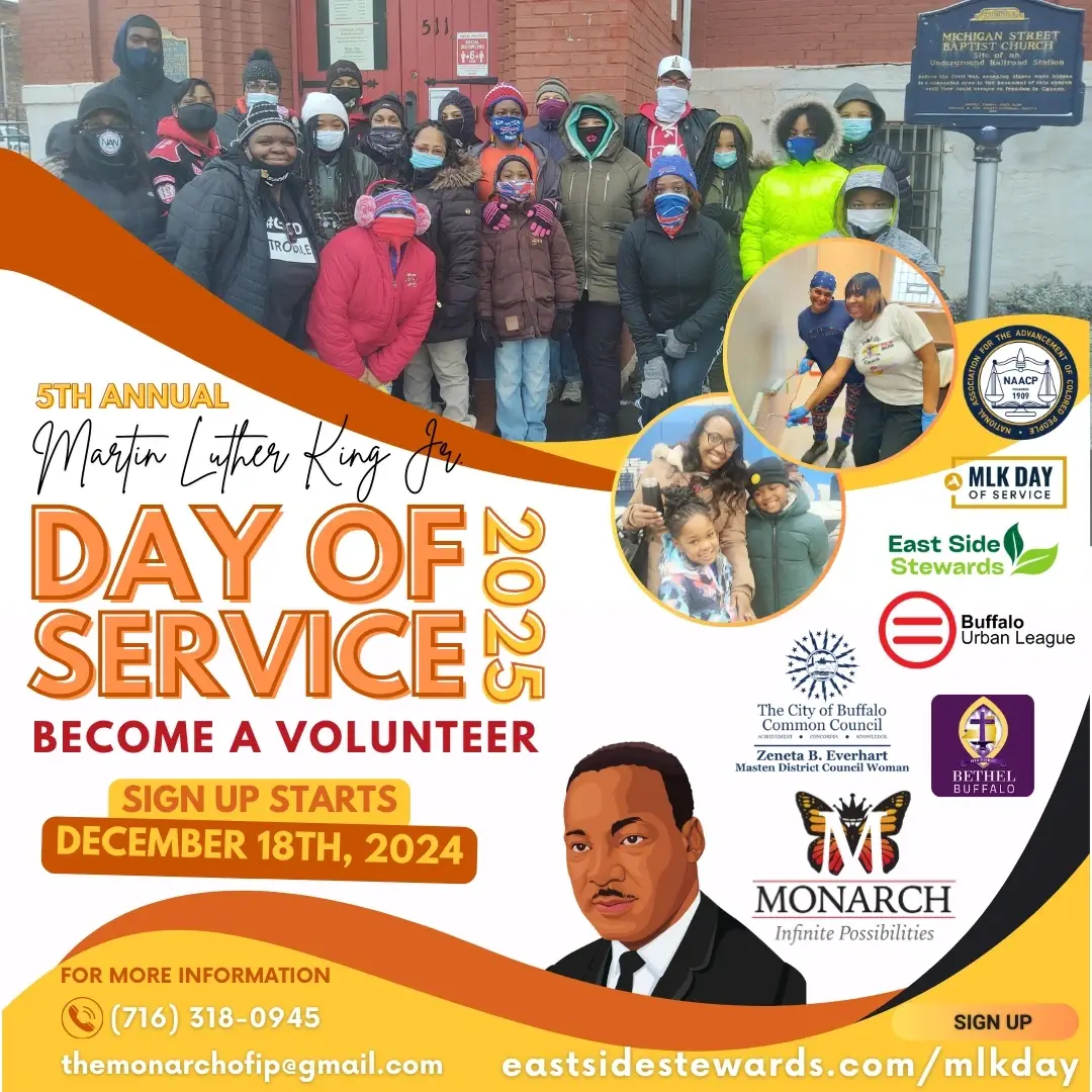 #MLK Day of Service 2025 - Buffalo, NY Eastside