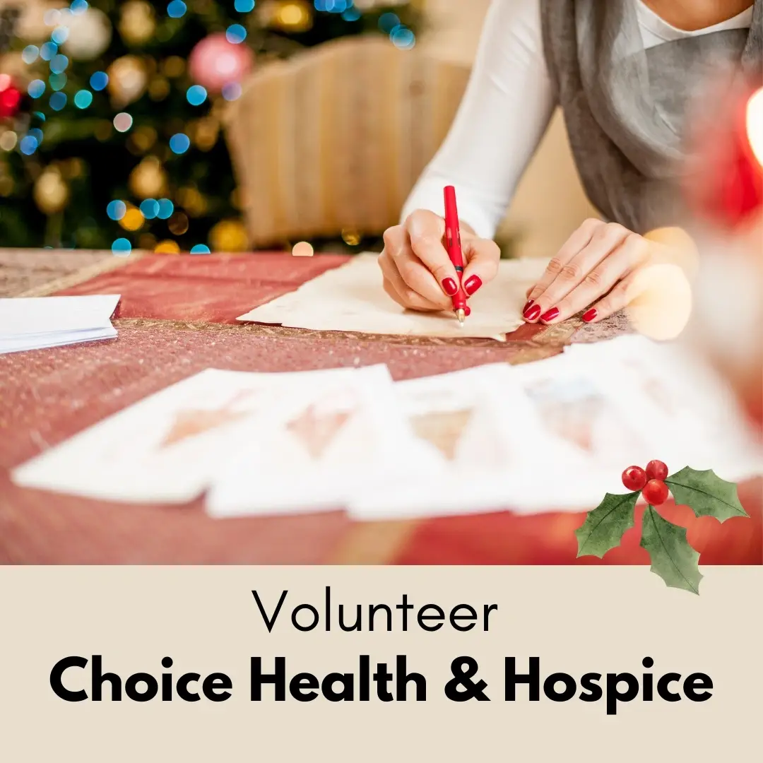 Volunteering, Writing Christmas and Holiday Cards