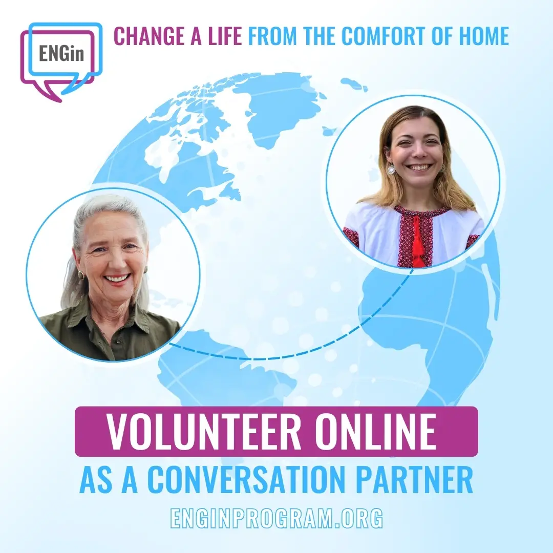 Volunteer Online as a Conversation Partner