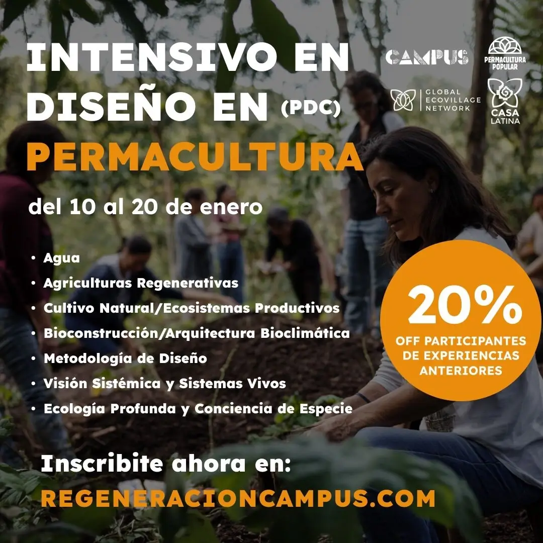 Curso intensivo de diseño en permacultura