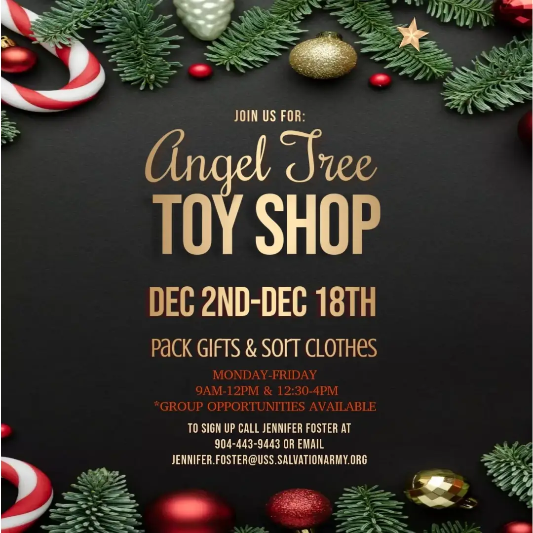 Angel Tree gift and clothes sorting