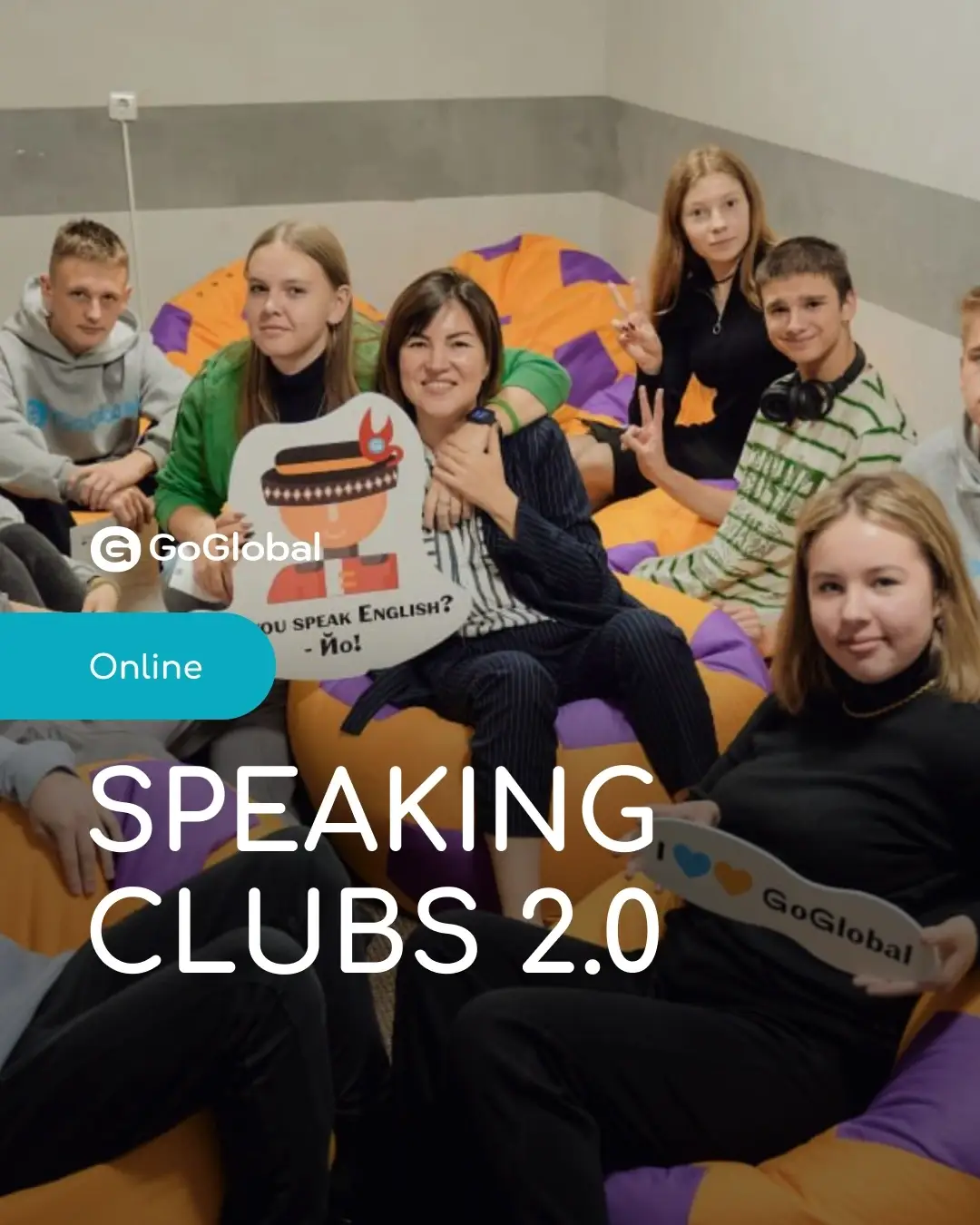 Speaking clubs with Ukrainian youth