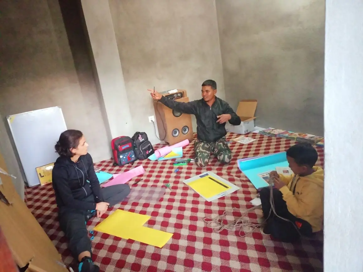 Community Children Library in Nepal