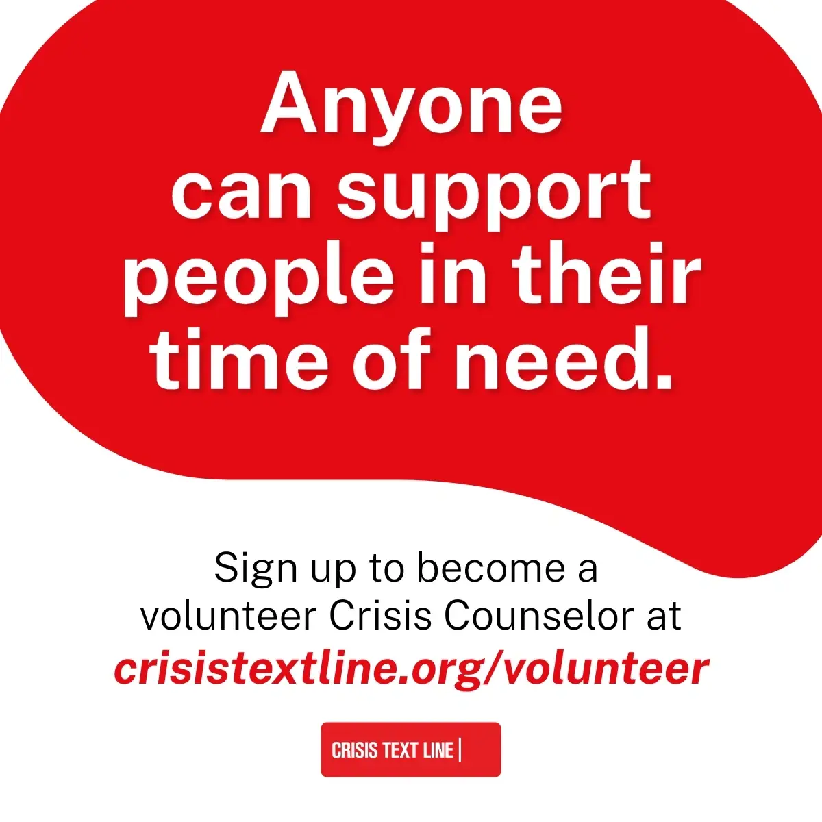 Save Lives From Your Couch--Become a Volunteer Crisis Counselor! (remote)