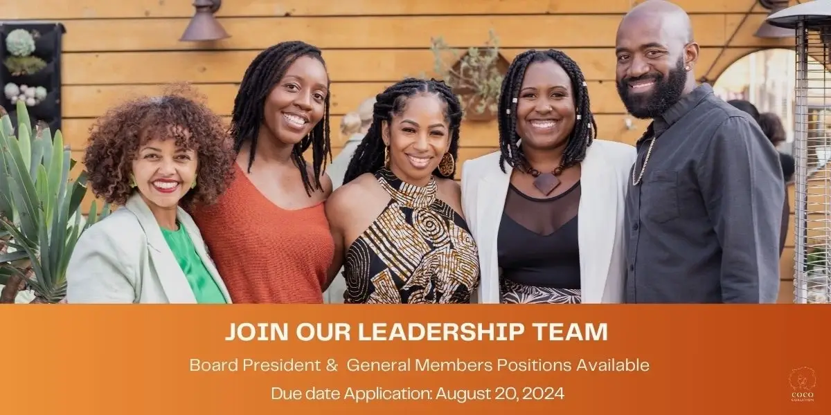 Board Members for California Based Holistic Health Organization Supporting Black Women