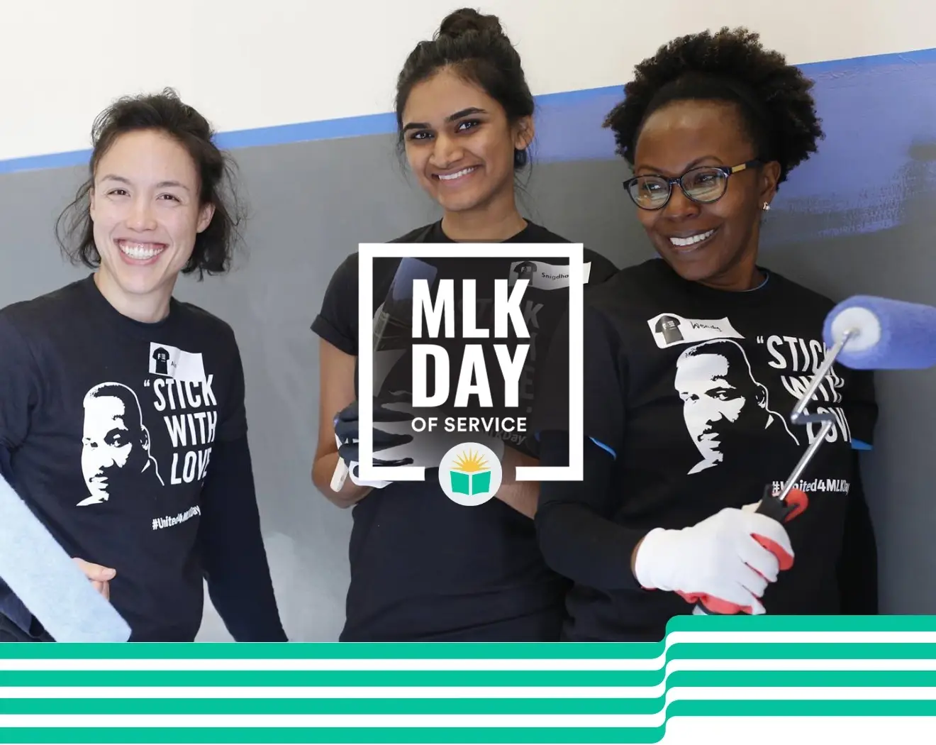 MLK Day of Service at John Moffet Elementary School