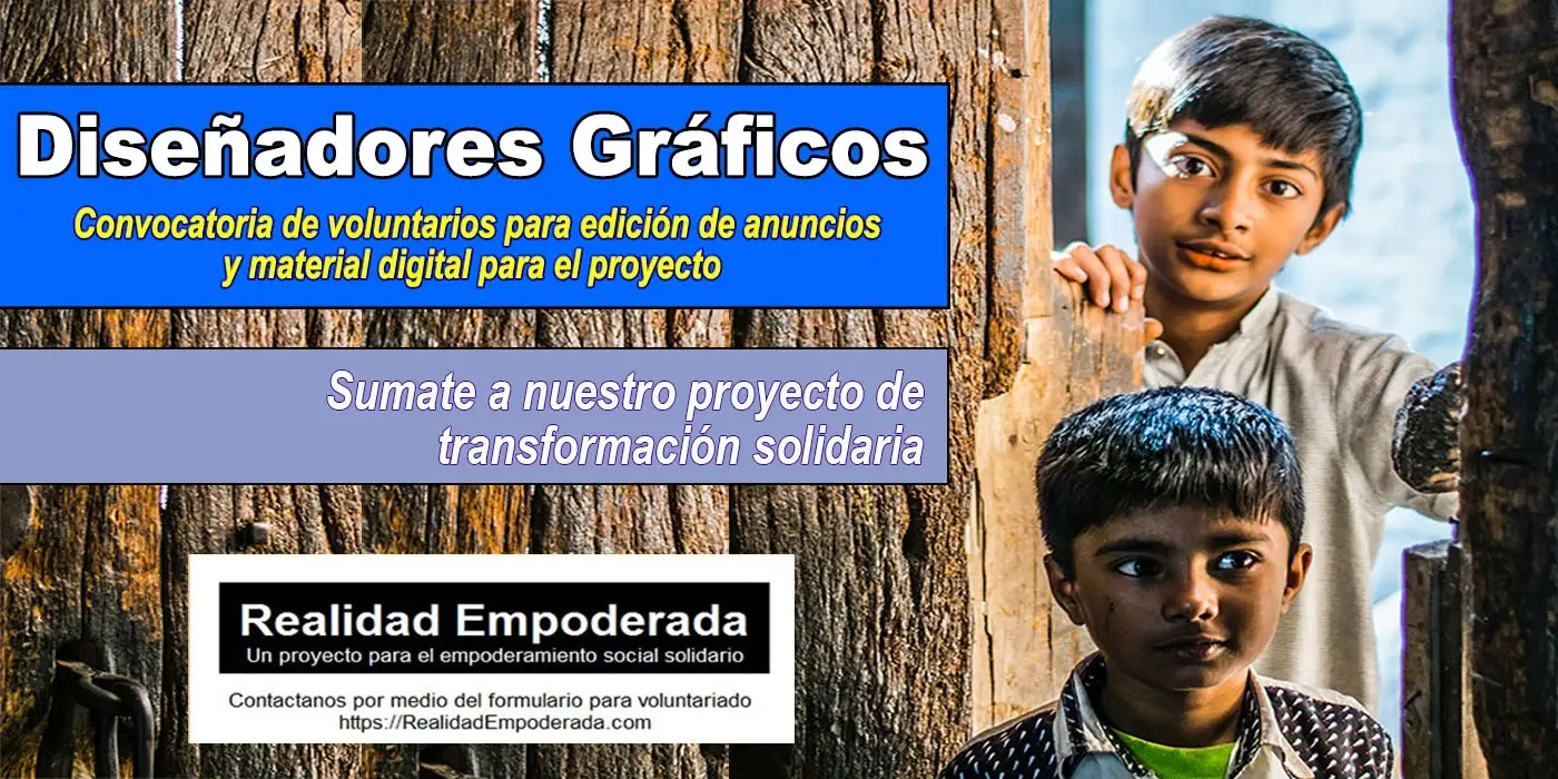 DISEÑADOR GRAFICO VOLUNTARIO