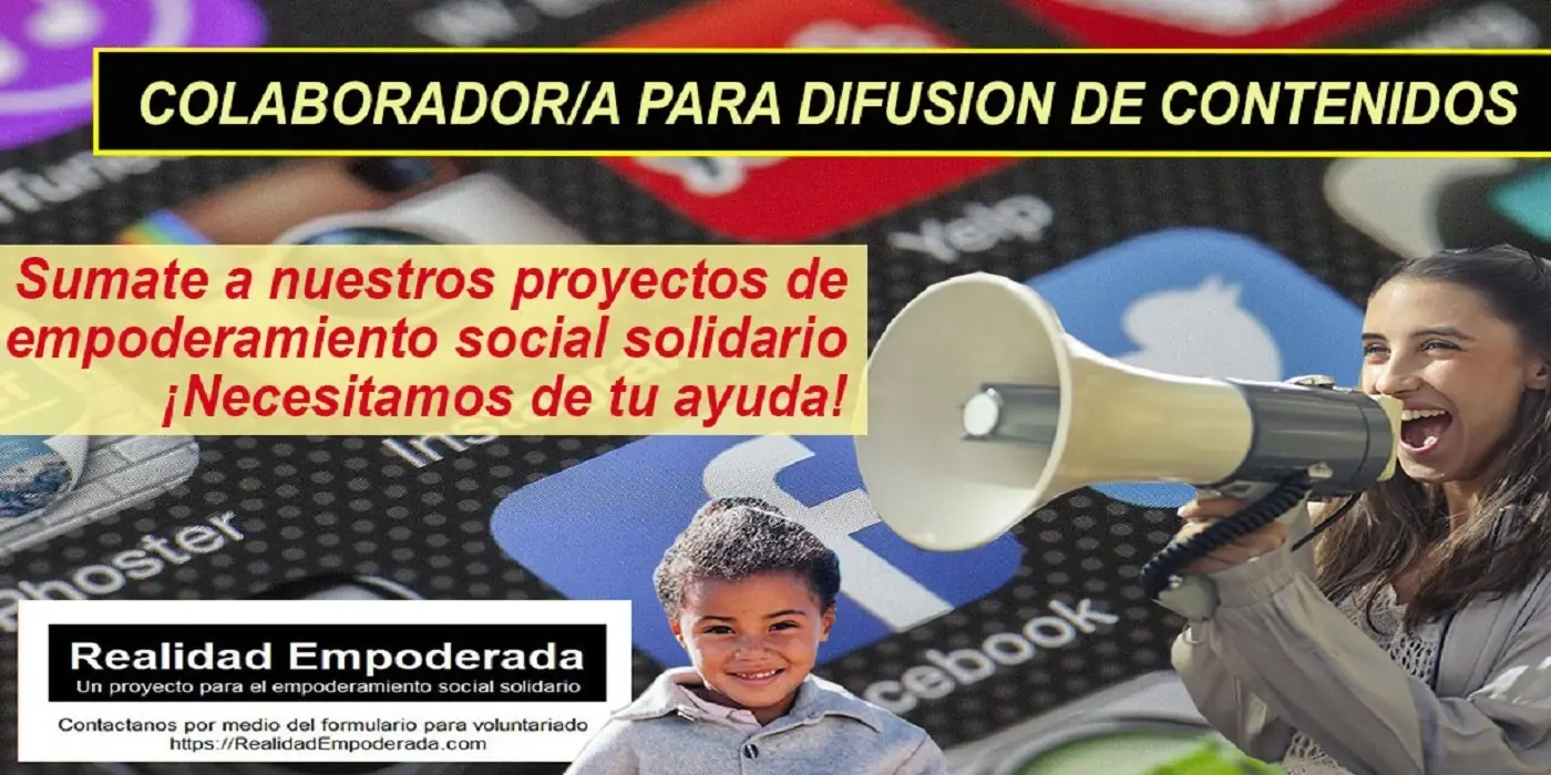 Buscamos Colaborador para Difusión de Contenidos y Proyectos