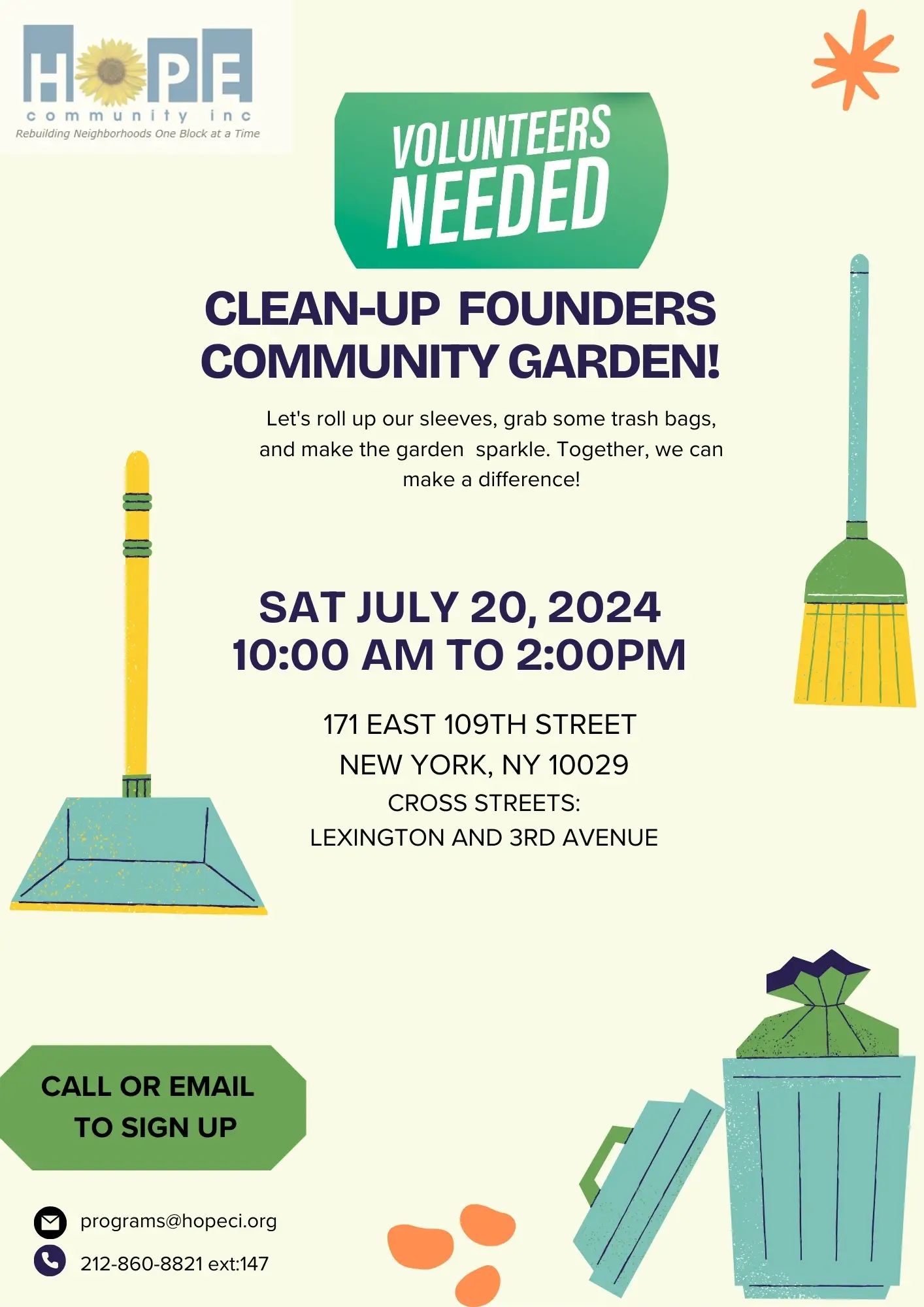 Community Garden Cleanup