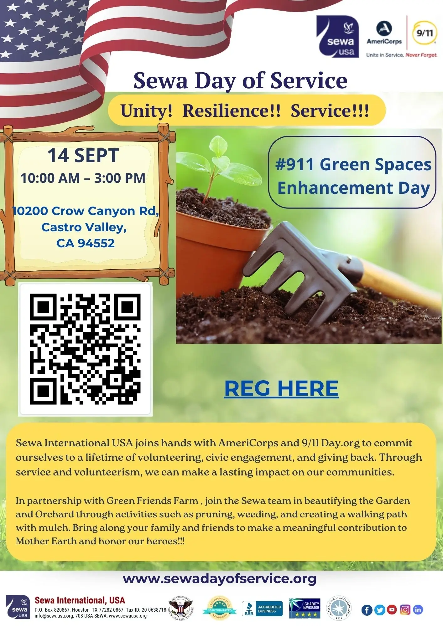 #911 Green Spaces Enhancement Day