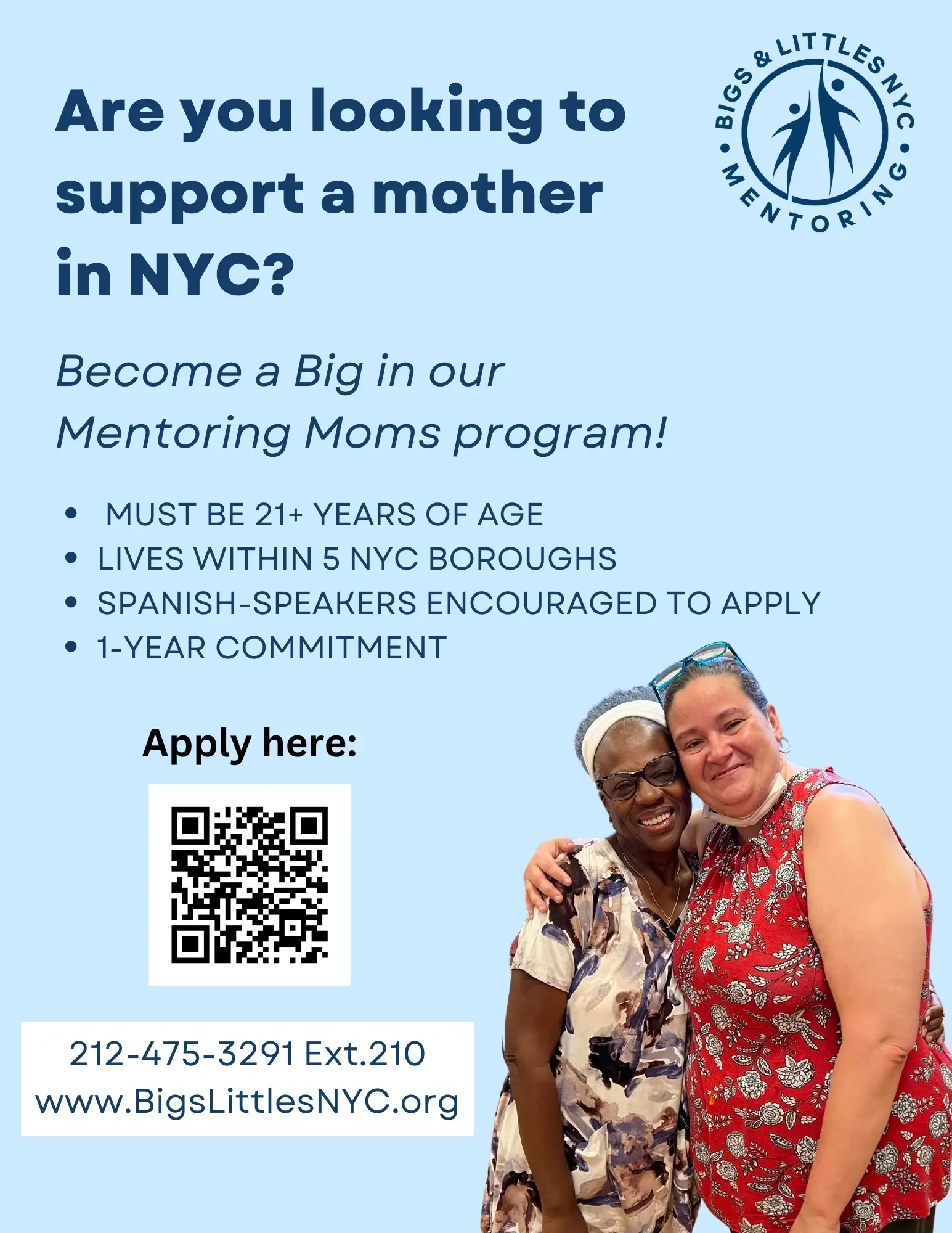 Women Empowering Women: Mentoring Moms Program!