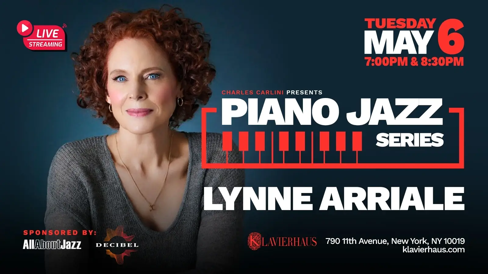 Piano Jazz Series: Lynne Arriale