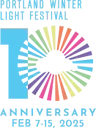 Logo of Portland Winter Light Festival