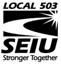 Logo de SEIU Local 503, OPEU