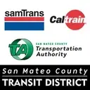 Logo of San Mateo County Transit District