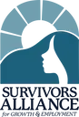 Logo of Survivor's Alliance for Growth and Employment