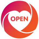 Logo of OPEN (Organization for Polyamory and Ethical Non-monogamy)