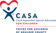 Logo of Voices for Children CASA of Boulder County