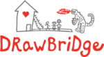 Logo de DrawBridge - An Arts Program for Homeless Children