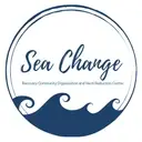 Logo of Sea Change Recovery Community Organization and Harm Reduction