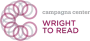 Logo de Campagna Center- Wright to Read