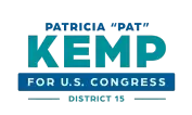 Logo of Pat Kemp for Congress