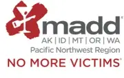 Logo of Mothers Against Drunk Driving (MADD) - Pacific Northwest