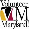 Logo de Volunteer Maryland