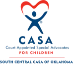 Logo of South Central CASA of Oklahoma