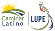 Logo de Caminar Latino-LUPE