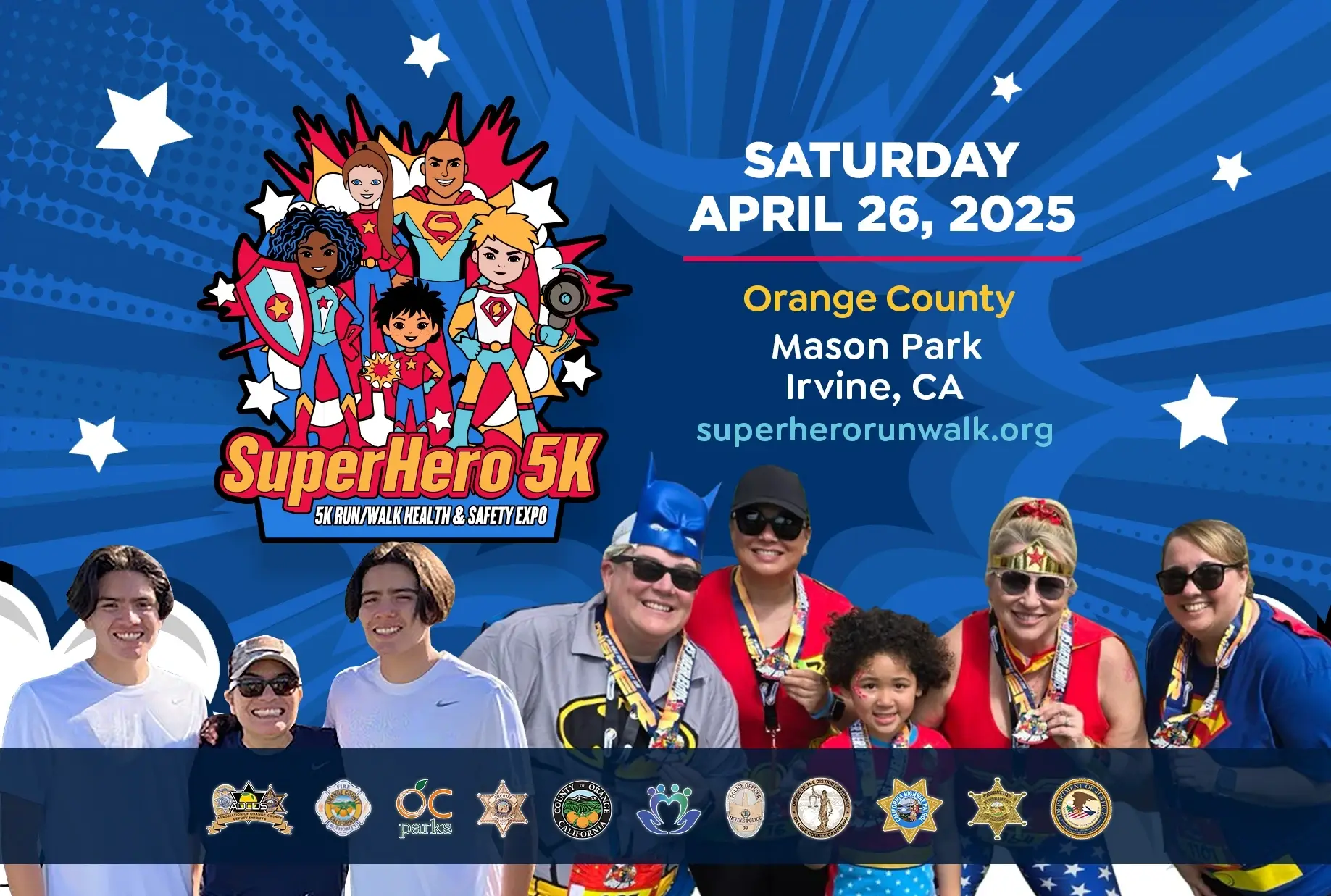 SuperHero 5k Run/Walk Health & Safety Expo