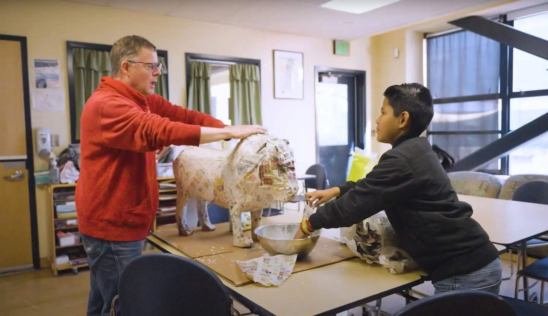 Volunteer in a San Francisco Public School