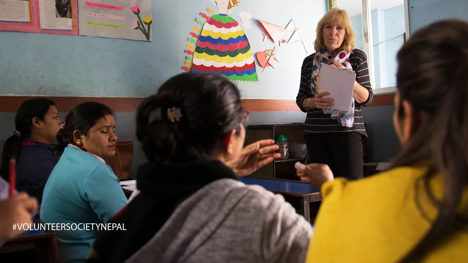 Teacher Development Volunteering Work in Nepali Schools