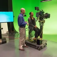 Newhouse studio green screen