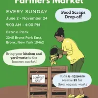 Food Scraps Drop-off Bronx Park East Farmers Market