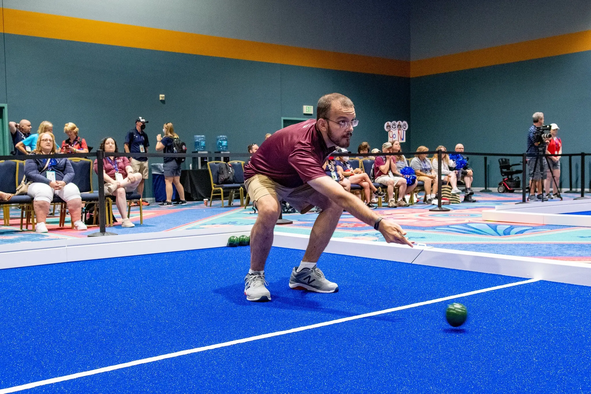 Assistant coaches for Special Olympics Bocce