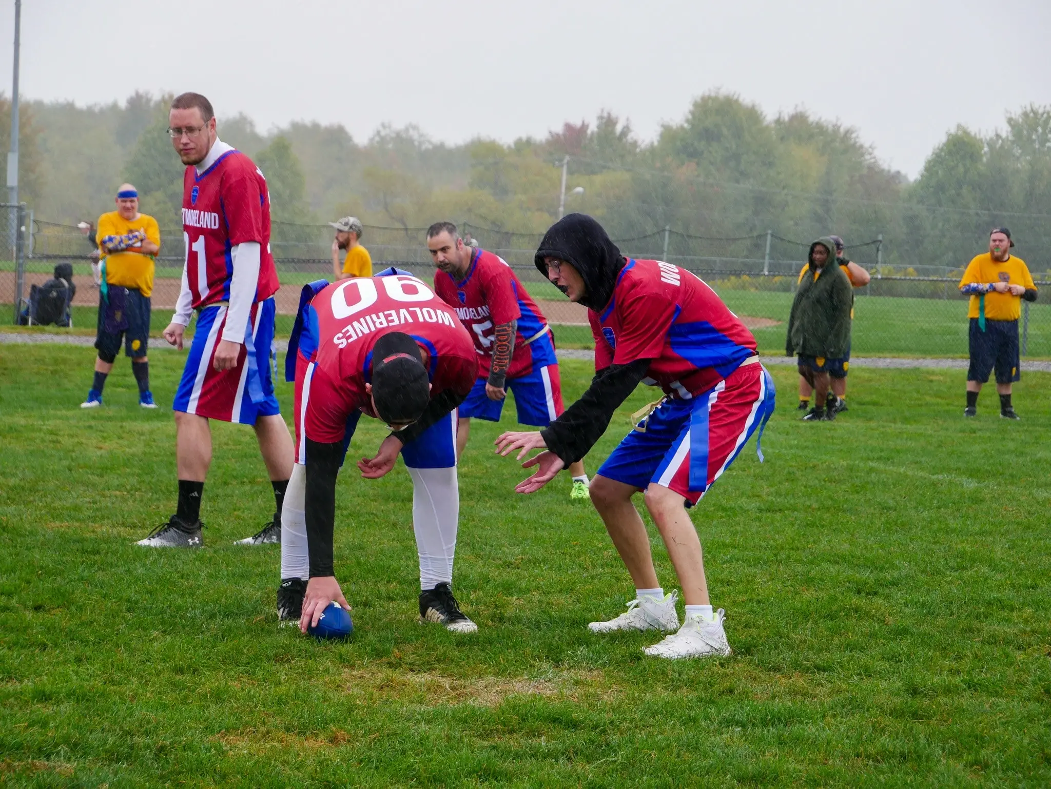 Assistant coaches for Special Olympics Flag Football