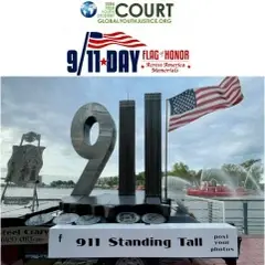 911 DAY Flag of Honor Across America Memorials by Global Youth Justice, Inc.