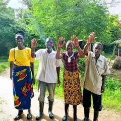 Smiling faces of those we serve