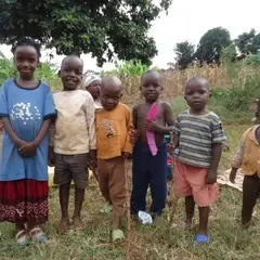 supported orphans at one of the homes.