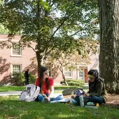 Studying outside