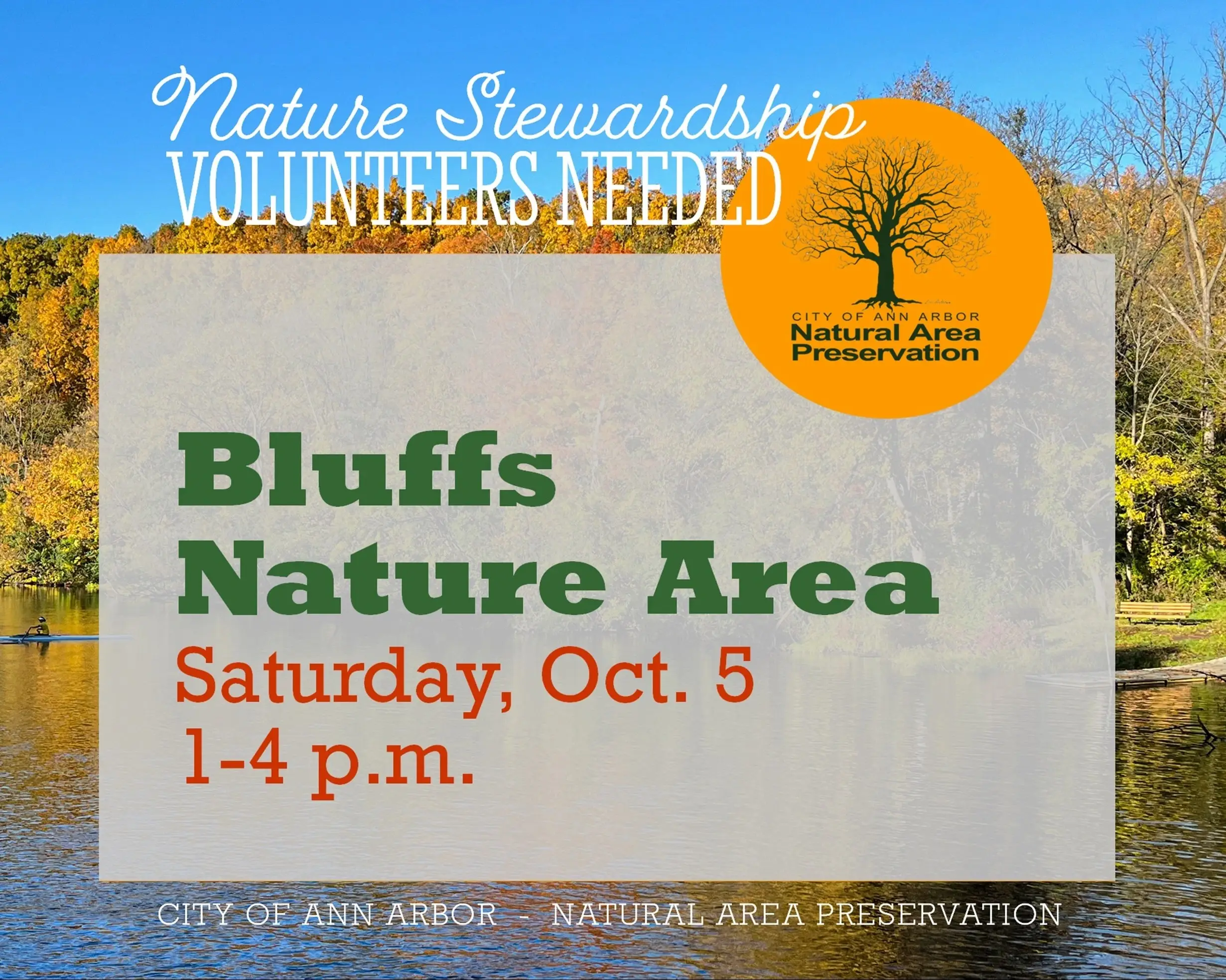 Volunteer for Nature at Bluffs Nature Area