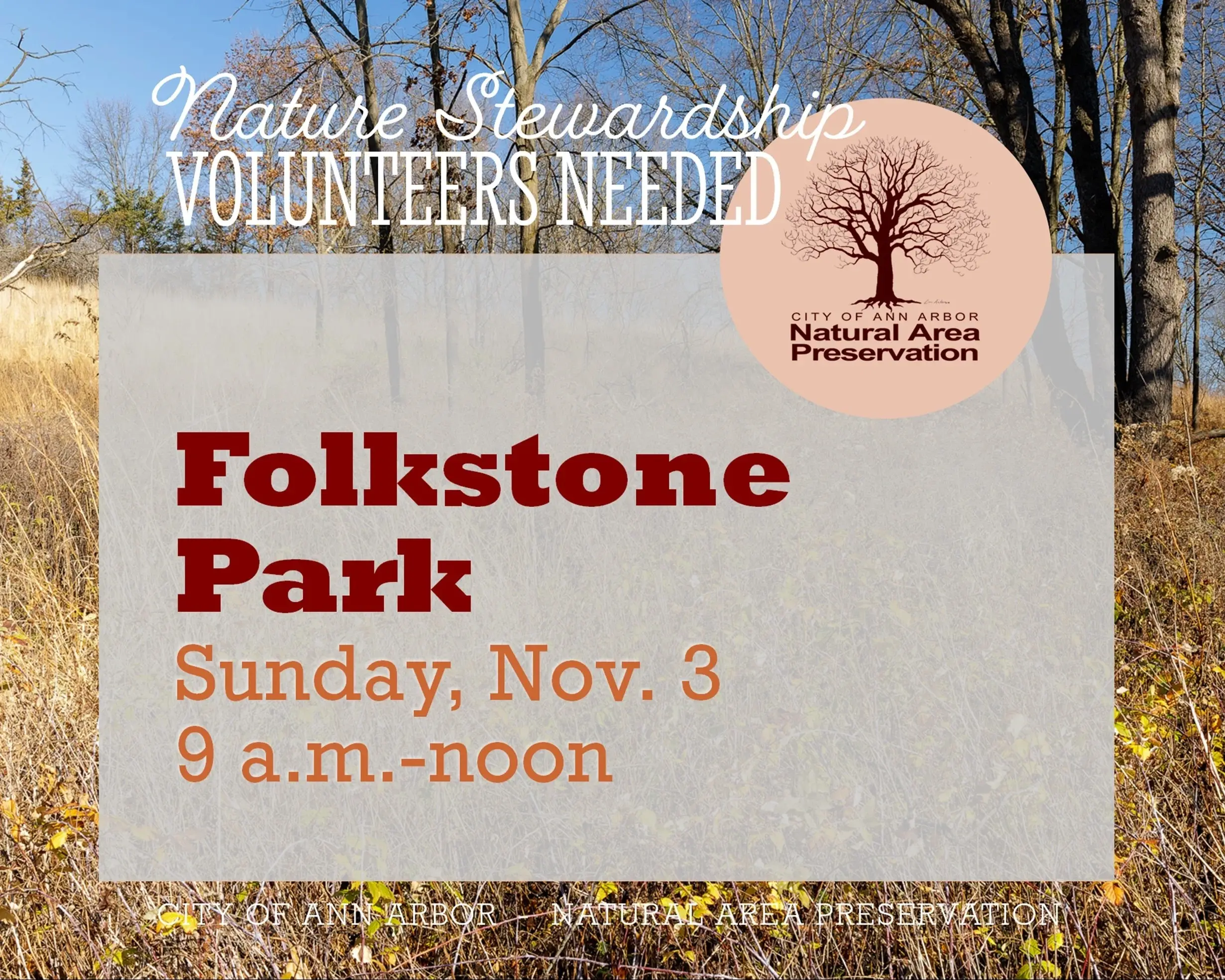 Volunteer for Nature at Folkstone Park