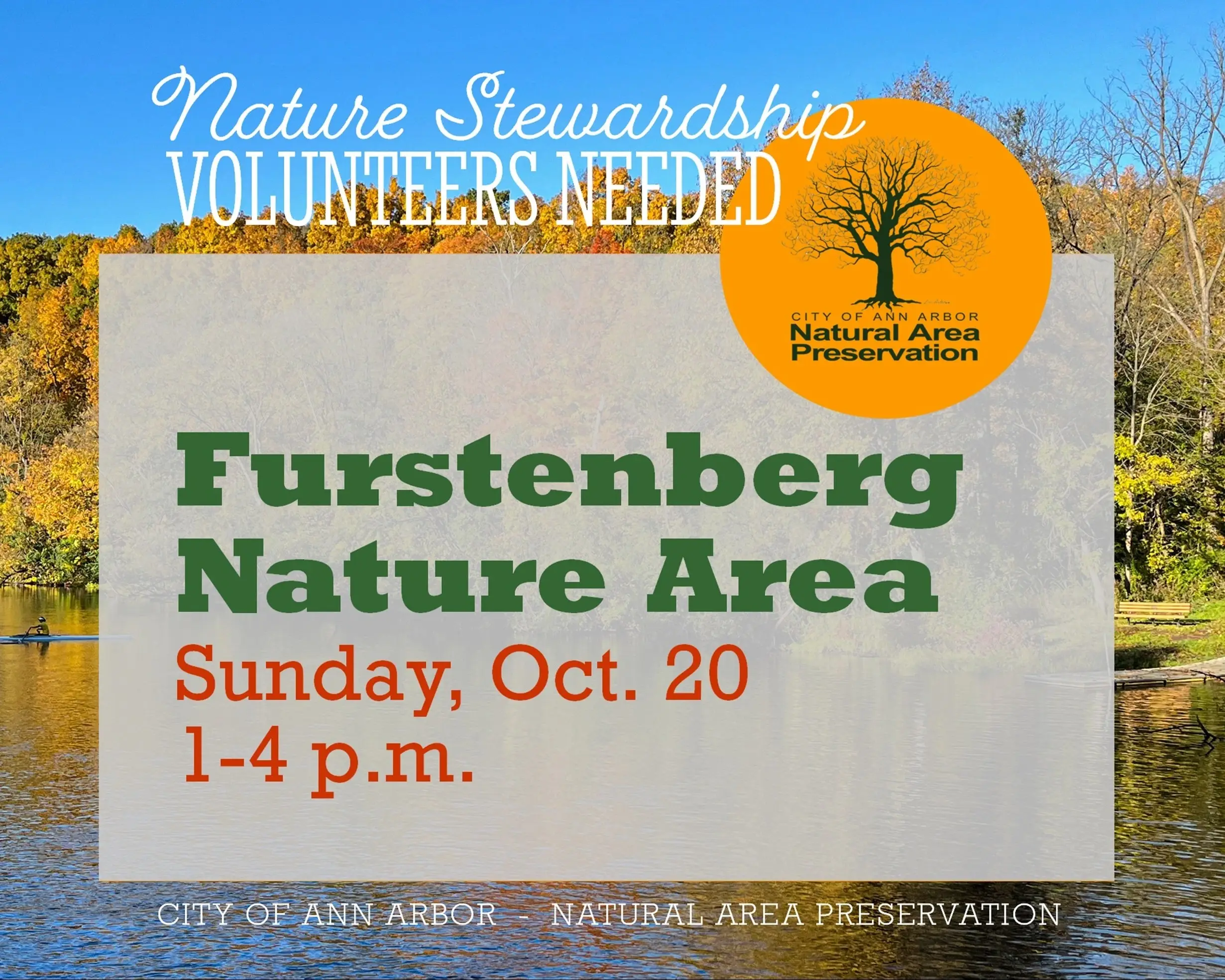 Volunteer for Nature at Furstenberg Nature Area