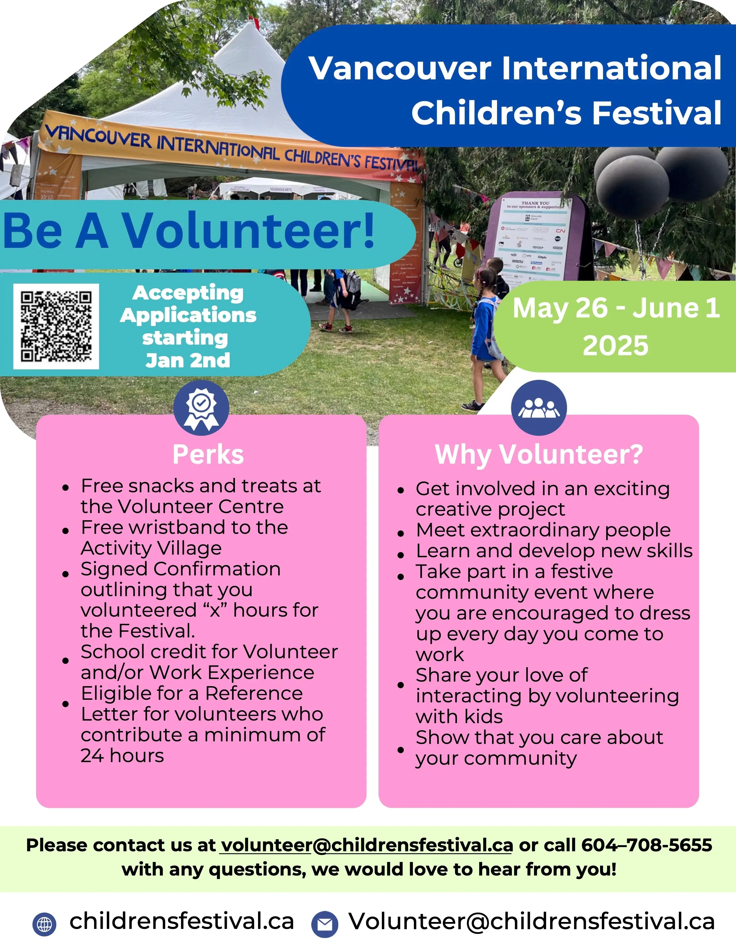 Children's Festival Volunteer