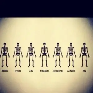 Una radiografía de personas diversas en la que todas se ven iguales