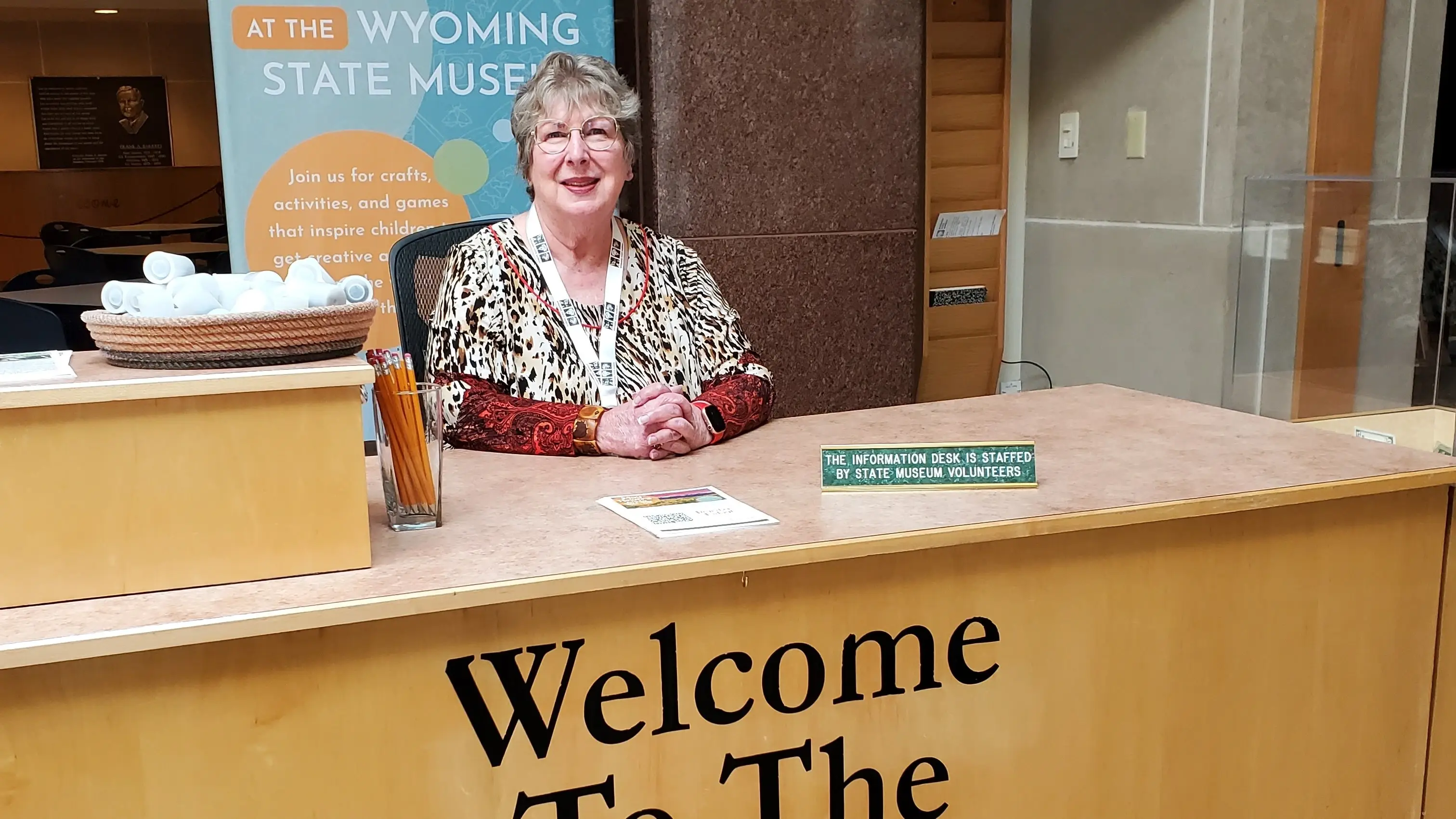 Welcome Desk Volunteering